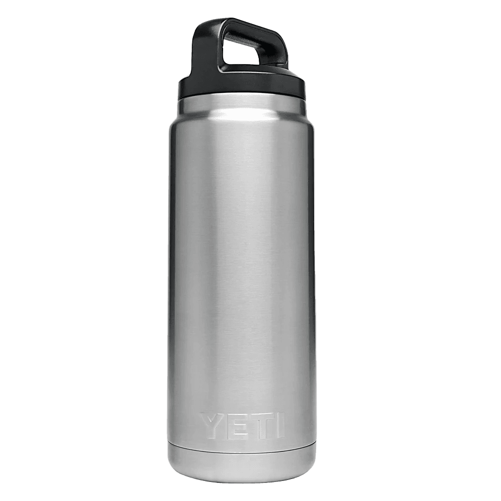 YETI RAMBLER water bottle (Silver)
