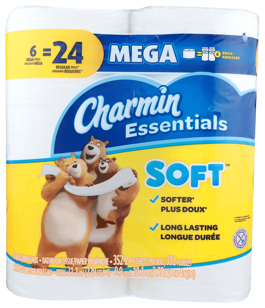 Charmin Charmin Essentials Soft Toilet Paper 6 Mega Rolls