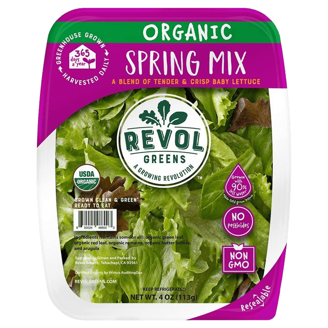 Revol Greens Organic Spring Mix Pack