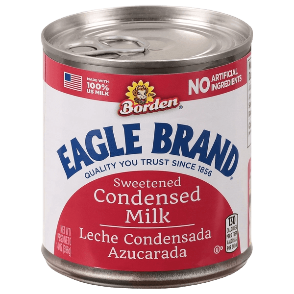 Borden Eagle Brand Sweetened Condensed Milk can