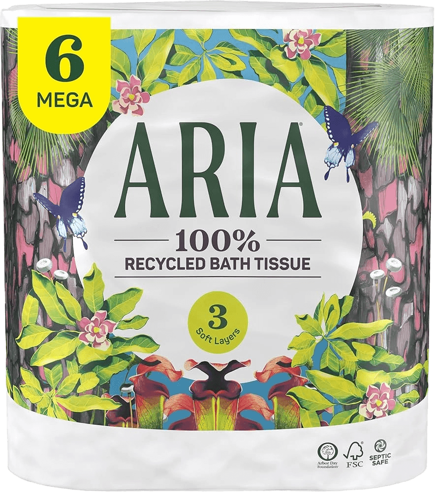 Aria 100% Recycled Bath Tissue