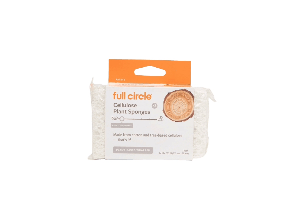 Full Circle Cellulose Plant Sponges