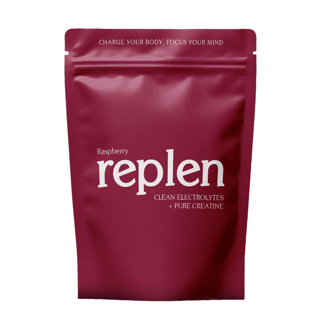 Replen Creatine + Electrolytes Powder Raspberry
