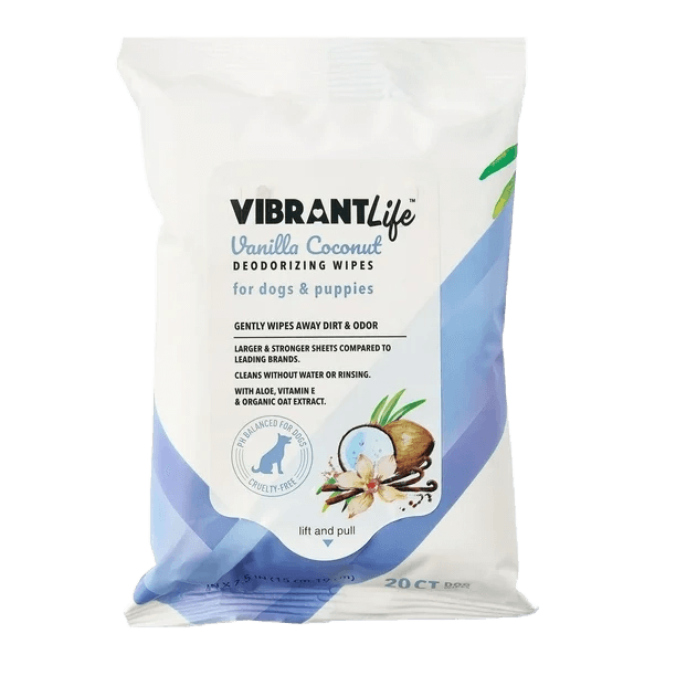 Animal Planet Pets Cleansing Pet Wipes Coconut Vanilla