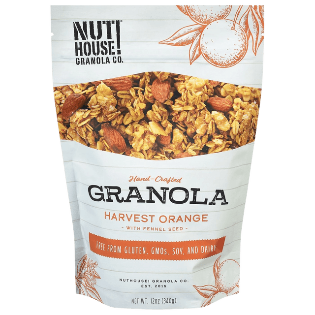 HOOUSE! GRANOLA CO. Granola Harvest Orange with Fennel Seed
