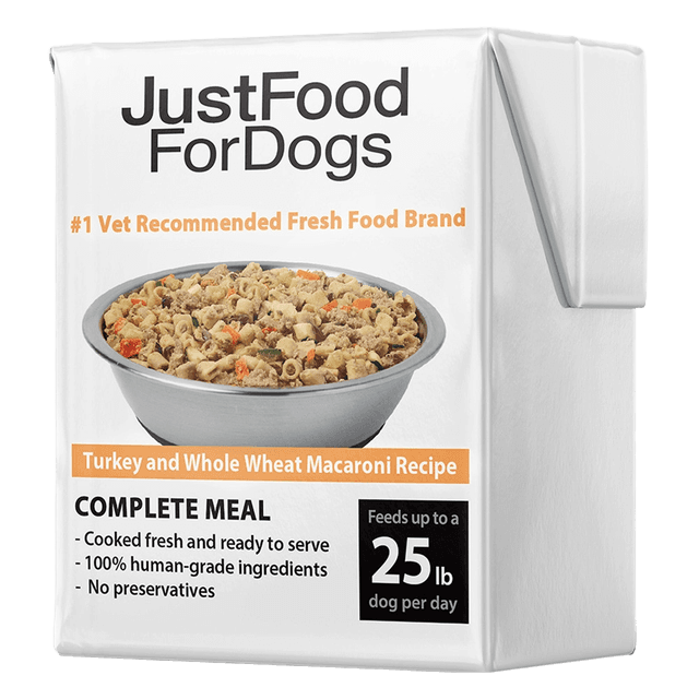 JustFoodForDogs Turkey & Whole Wheat Macaroni Recipe