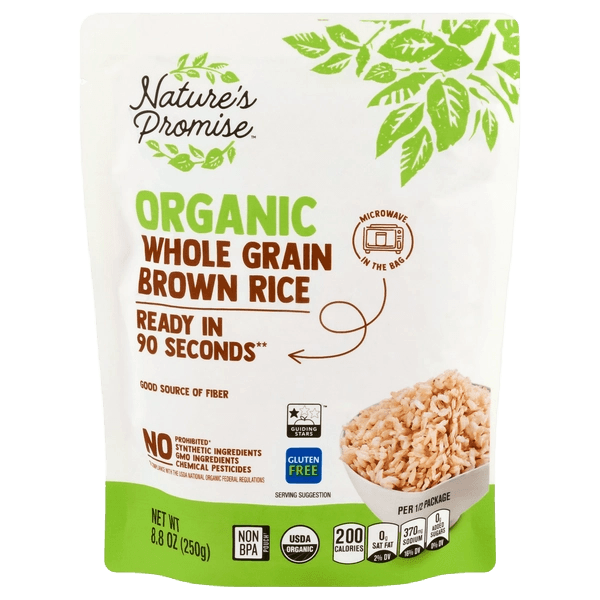 Nature's Promise Organic Whole Grain Brown Rice
