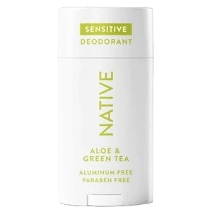 Native Deodorant Sensitive Aluminum Free Baking Soda Free Aloe & Green Tea