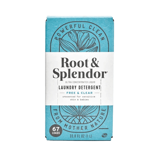 Root & Splendor Ultra Concentrated Liquid Laundry Detergent Free & Clear