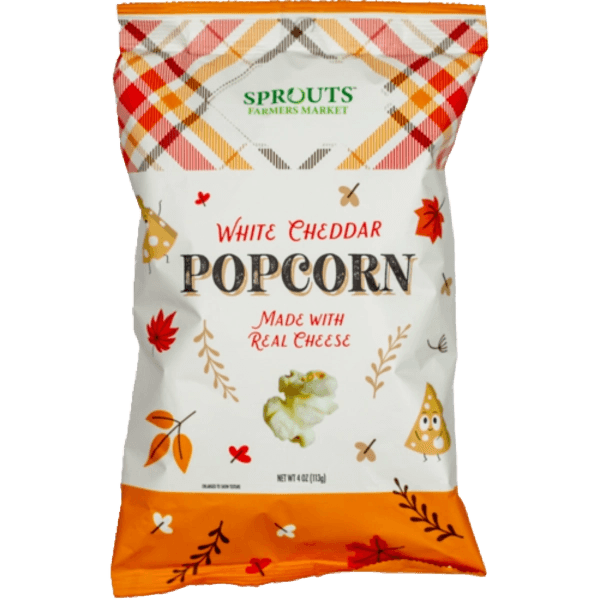 Sprouts Farmers Market White Cheddar Popcorn