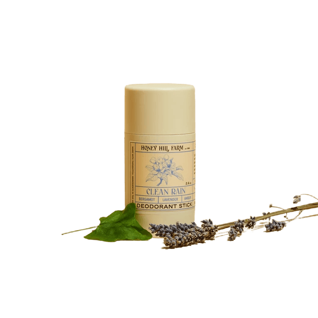 Honey Hill Farm Deodorant Stick Clean Rain