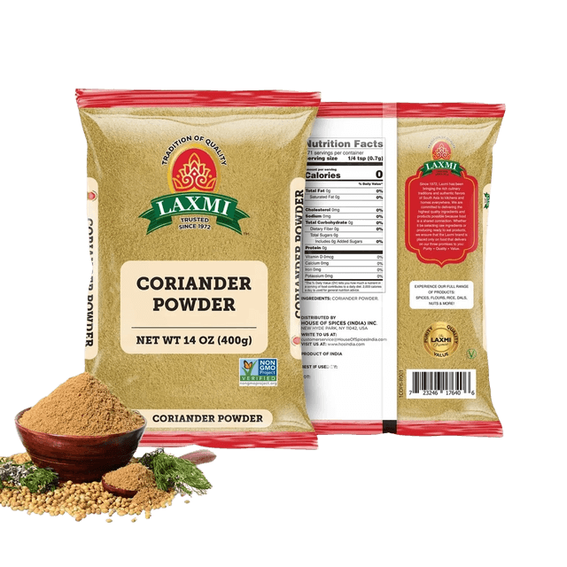 Laxmi Laxmi Coriander Powder - 14 Oz Single Herb & Spice