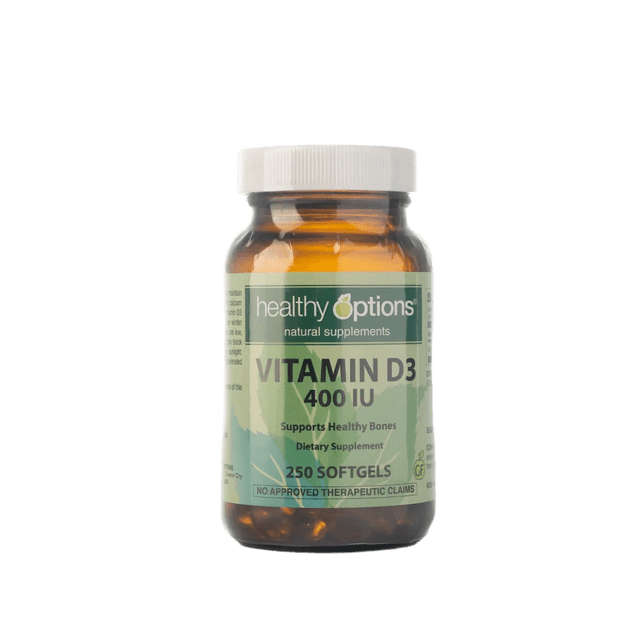 Healthy Options Vitamin D3 1,000 IU