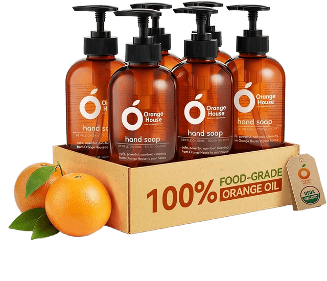 Personal Care Brazilian Orange Scented Liquid Hand Soap