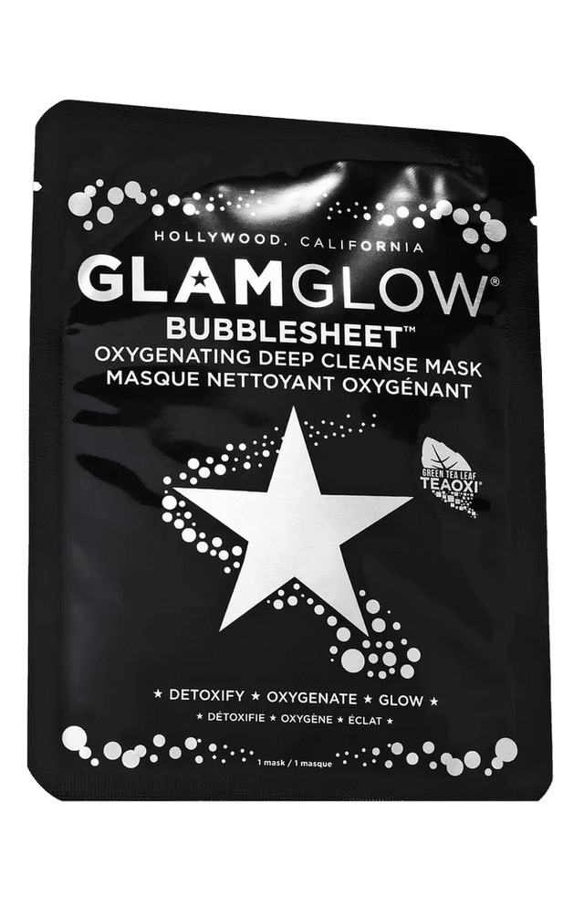 GLAMGLOW BUBBLESHEET Oxygenating Deep Cleanse Mask