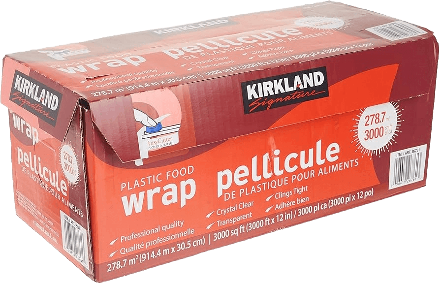 Kirkland Plastic Food Wrap Pellicule