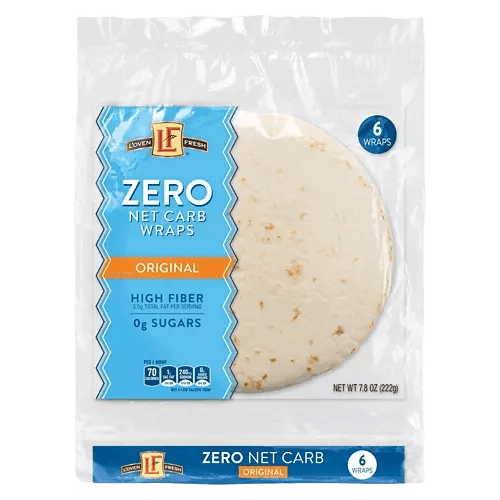 Loven Fresh Zero Net Carb Wraps Original