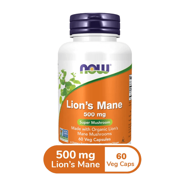 NOW[R] Lion's Mane 500mg Vcaps