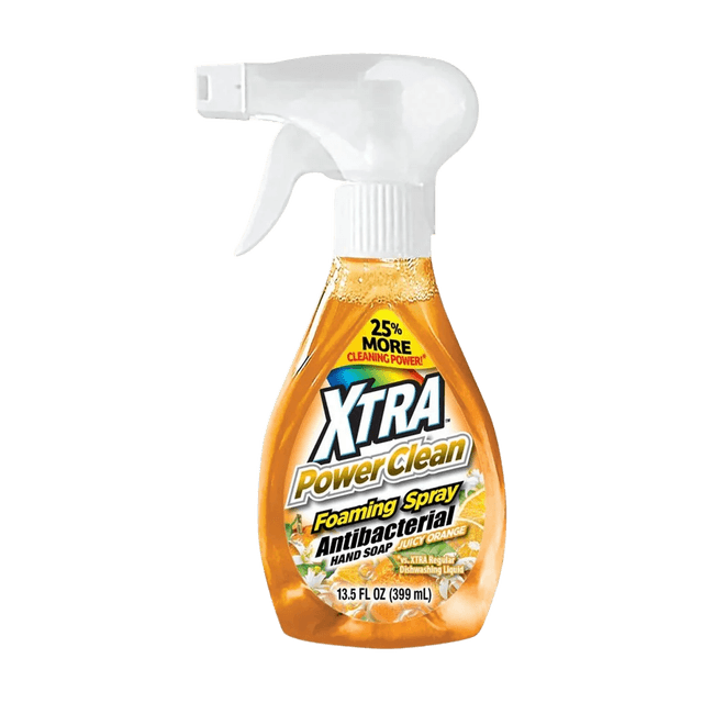 Xtra Power Clean Foaming Dish Spray Crystal Clean