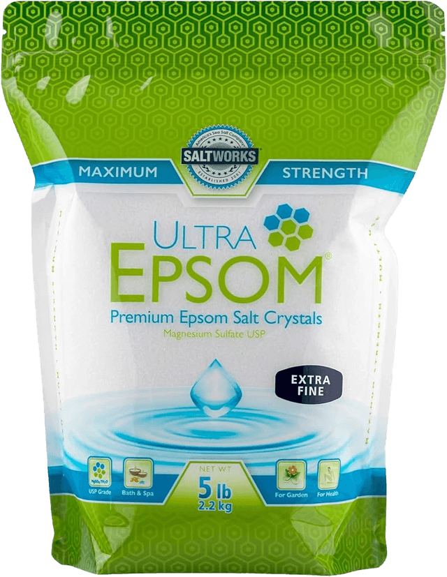 SALTWORKS ULTRA EPSOM Premium Epsom Salt Crystals