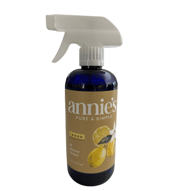 Annie's Pure & Simple Lemon All Purpose Cleaner spray bottle