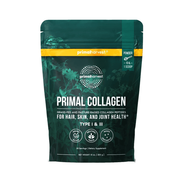 Primal Harvest Hydrolyzed Type I & III Instant-Mixing Collagen