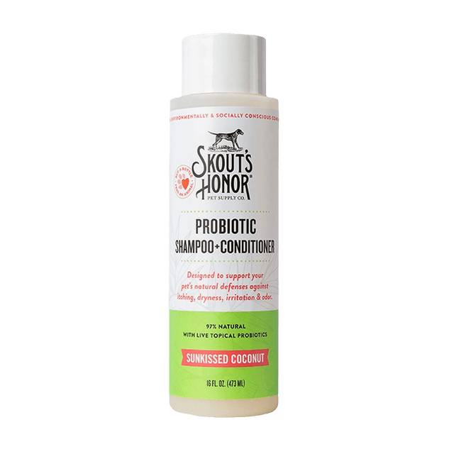 Skout's Honor Probiotic Shampoo + Conditioner Sunkissed Coconut