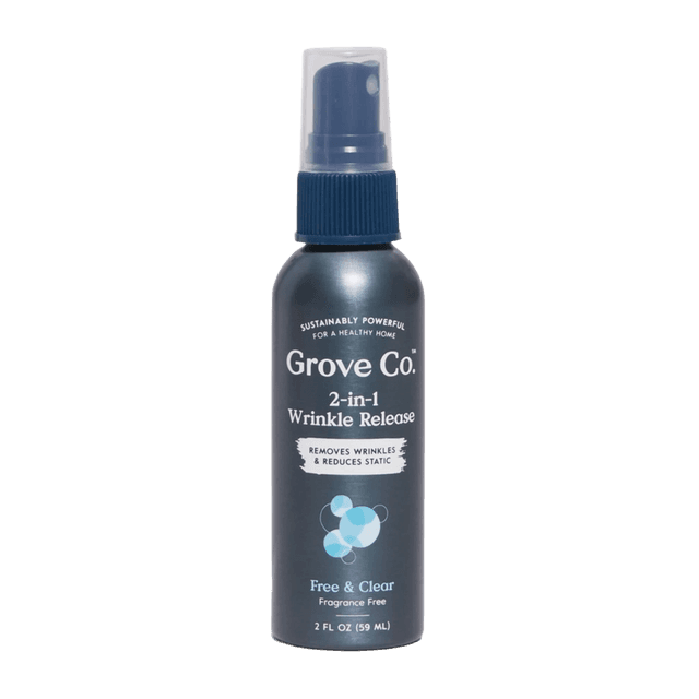 Grove Co. 2-in-1 Wrinkle Release Free & Clear