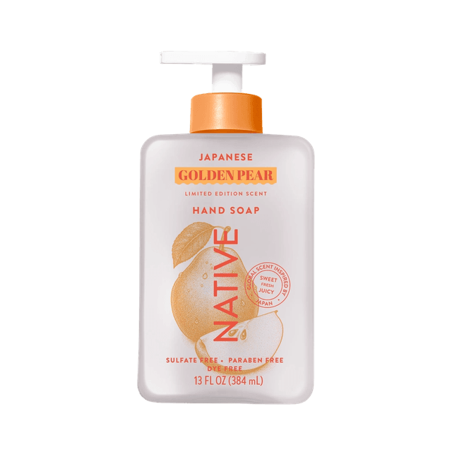 Native Japanese Golden Pear Hand Soap