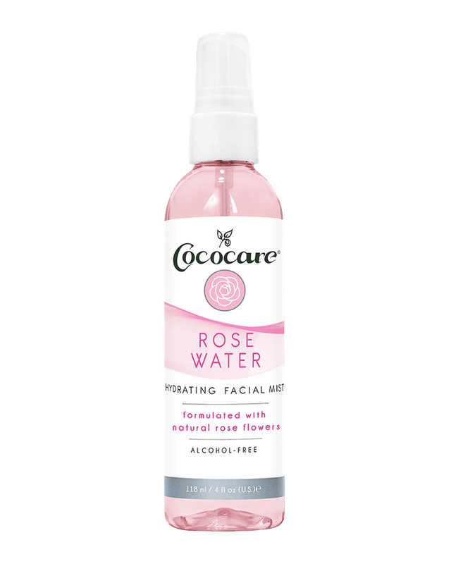 Cococare Rose Water Facial Toner, plastic bottle