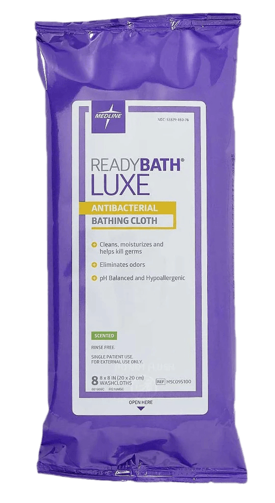 Medline ReadyBath Unscented Body Cleansing Cloths