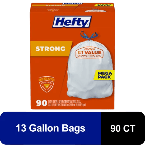 Hefty Strong Tall Kitchen Trash Bags Mega Pack