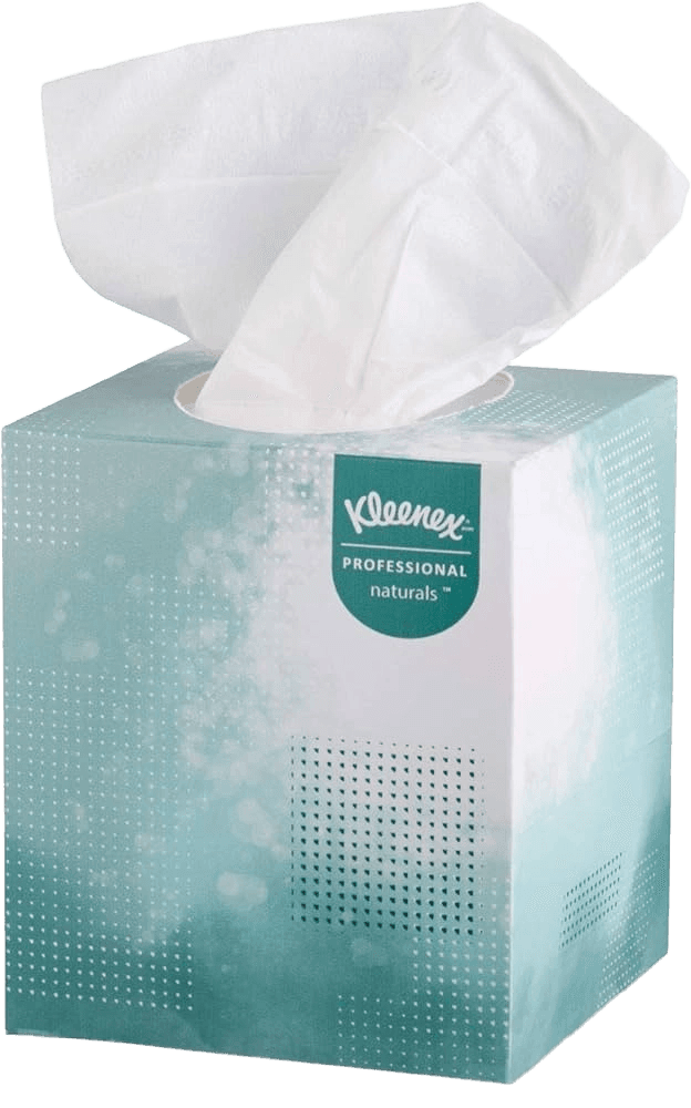 Kleenex Kleenex Naturals Facial Tissue 2-Ply White 95/Box 21272BX