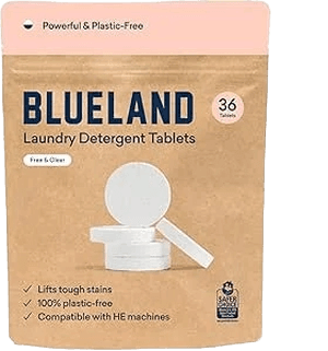 BLUELAND Laundry Detergent Tablets Fragrance-Free
