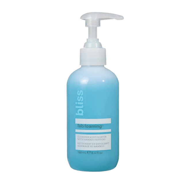 First Aid Beauty Foaming 2-in-1 Cleanser & Exfoliator with Bamboo Buffers