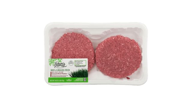 Nature's Promise 100% Grass-Fed Ground Beef Patties