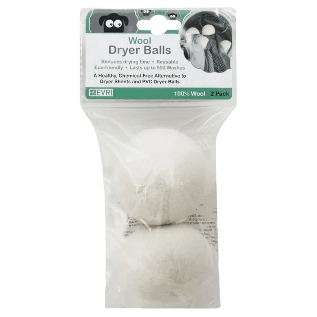 EVRI Evriholder 100% Wool Dryer Balls 2 Pack