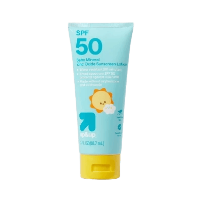 up & up Baby Mineral Zinc Oxide Sunscreen Lotion