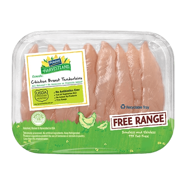 Prime Harvestland Chicken Breast Tenders Free Range