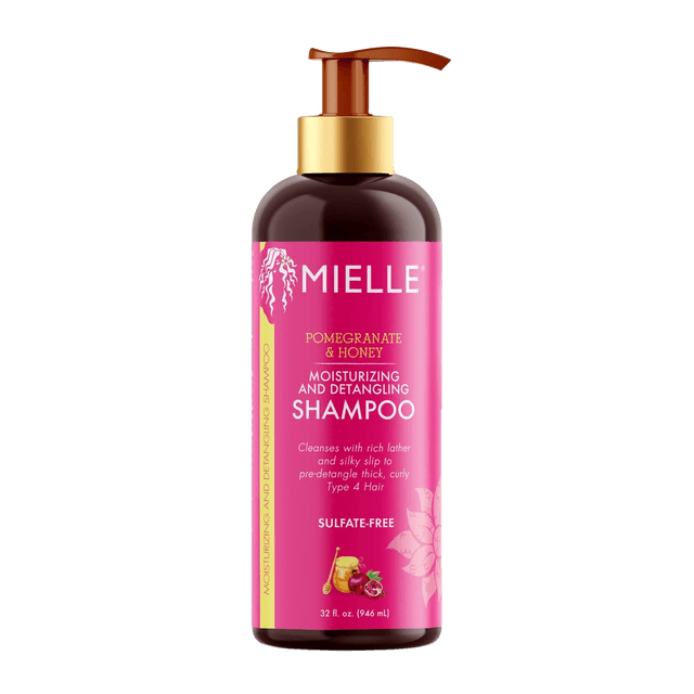 MIELLE Pomegranate & Honey Moisturizing and Detangling Shampoo