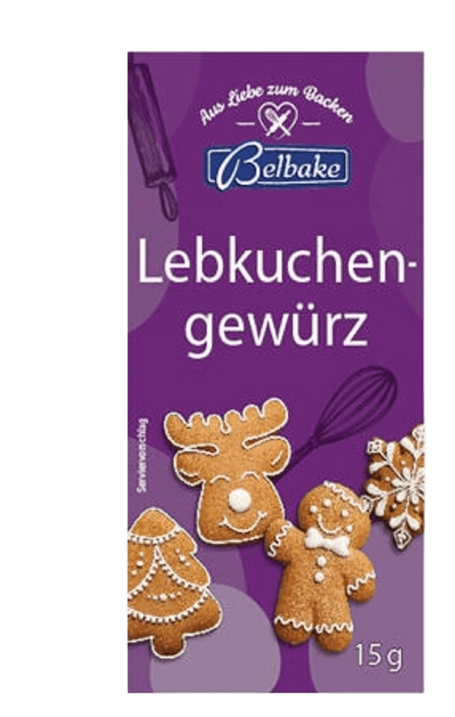 Belbake Bio Organic Spices Mix for Gingerbread