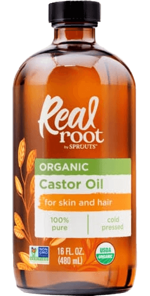 Real Root by Sprouts Organic Castor Oil for Skin and Hair