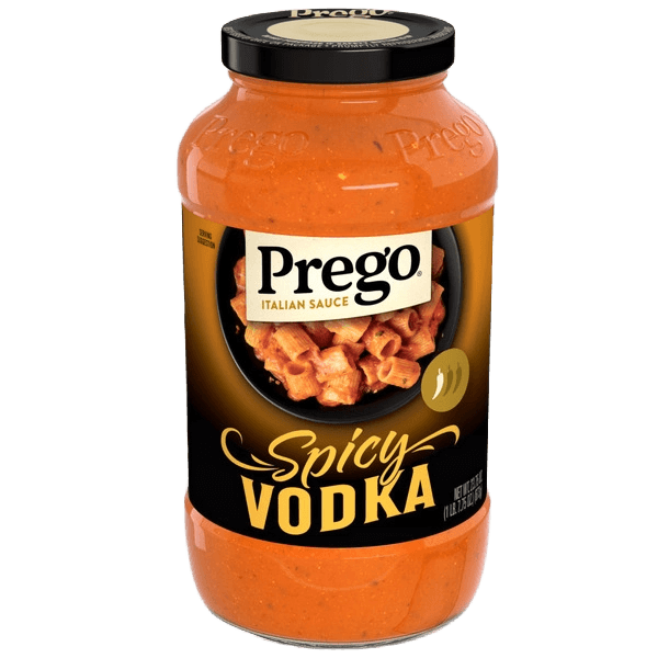 Priano Spicy Vodka Sauce glass bottle