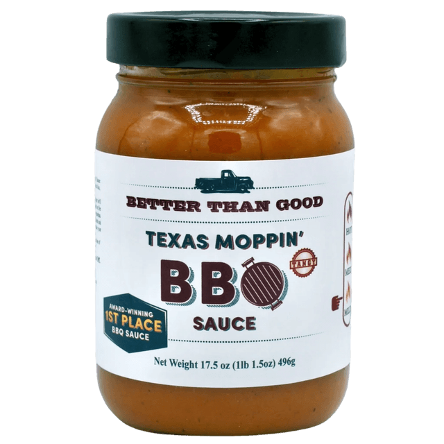 Better Than Good Texas Moppin' BBQ Sauce Tangy