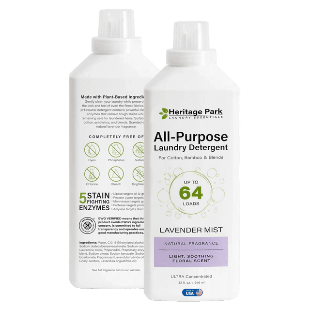 Heritage Park All-Purpose Laundry Detergent Fragrance Free