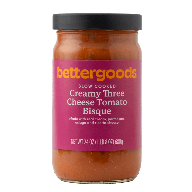 bettergoods Slow Cooked Creamy Three Cheese Tomato Bisque
