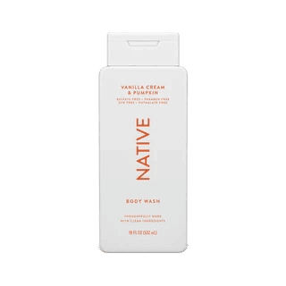 Native Body Wash Vanilla Cream & Pumpkin