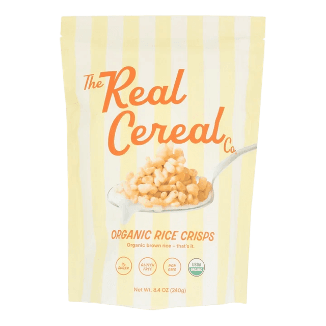 The Real Cereal Co. Organic Rice Crisps Original