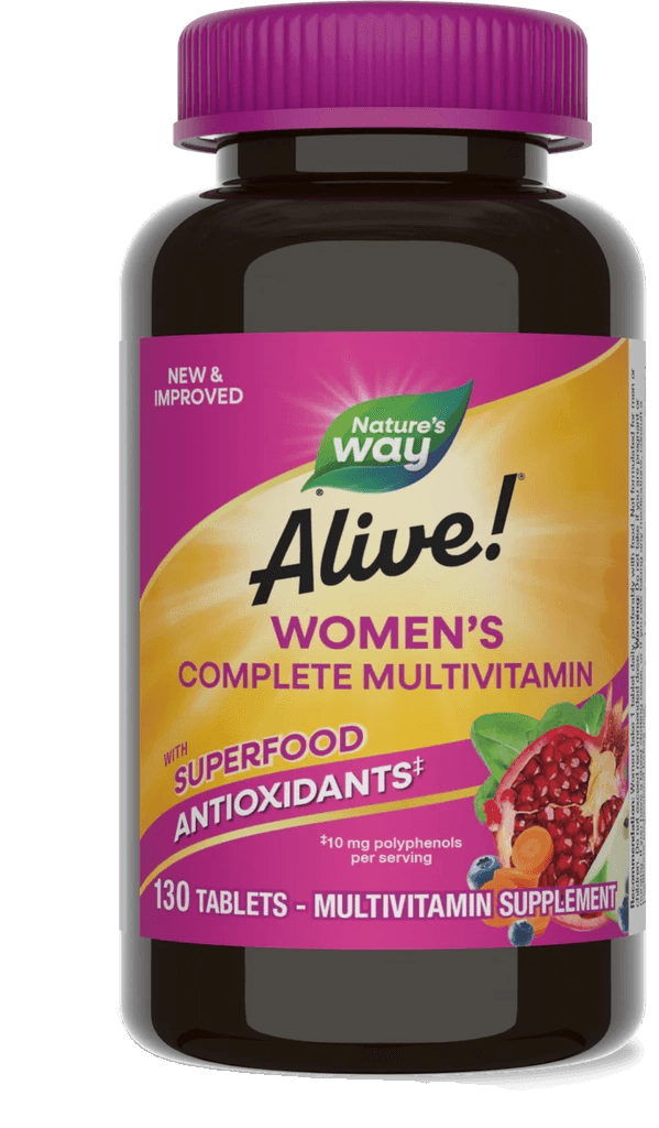 Nature's Way Alive! Multi-Vitamins 180 Tablets