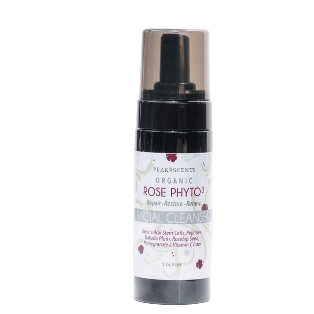 Peak Scents Organic Rose Phyto³ Gentle Facial Cleanser